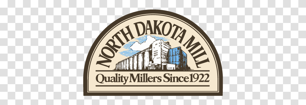 Dakota Maid Blueberry Pancake Mix North Dakota Mill North Dakota Mill, Logo, Symbol, Label, Text Transparent Png