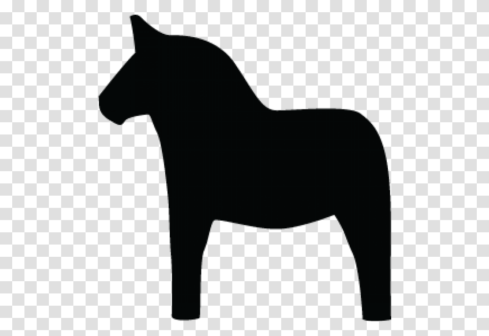 Dala Horse, Silhouette, Wildlife, Animal, Mammal Transparent Png