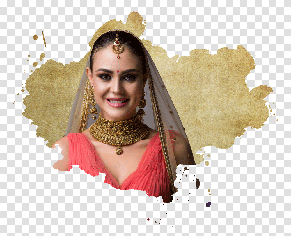 Dalbir Sons Jewellers Models Name, Person, Face, Female Transparent Png