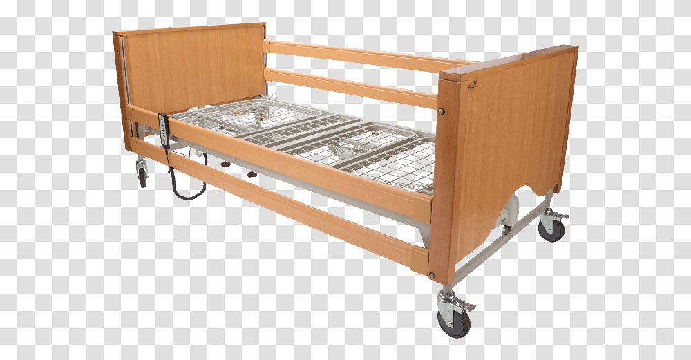 Dalby Standard Profiling Bed Beech Bed Frame, Furniture, Crib, Bunk Bed, Wood Transparent Png