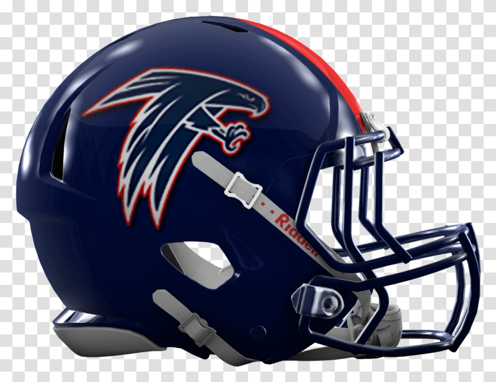 Dallas Bishop Dunne Falcons Helmet Weslaco East Football Helmet, Clothing, Apparel, American Football, Team Sport Transparent Png