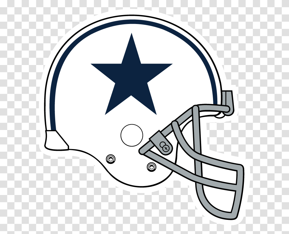Dallas Clipart Group With Items, Apparel, Helmet, Football Transparent Png