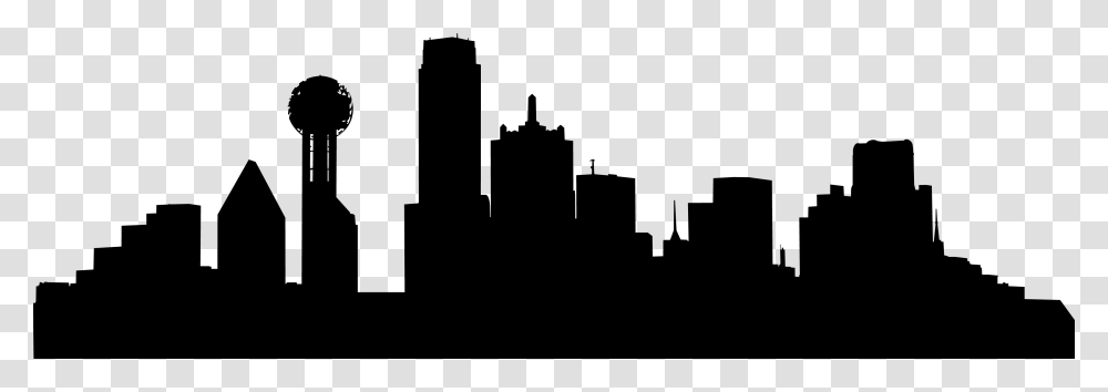 Dallas Clipart, Silhouette, Stencil, Wall Transparent Png