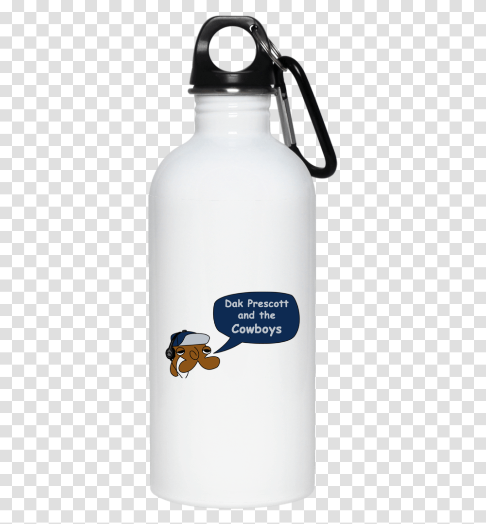 Dallas Cowboys 20 Oz Water Bottle, Beverage, Drink, Milk, Aluminium Transparent Png