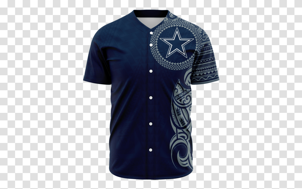 Dallas Cowboys Baseball Jersey Green Bay Packers Baseball Jersey, Clothing, Apparel, Shirt, Person Transparent Png