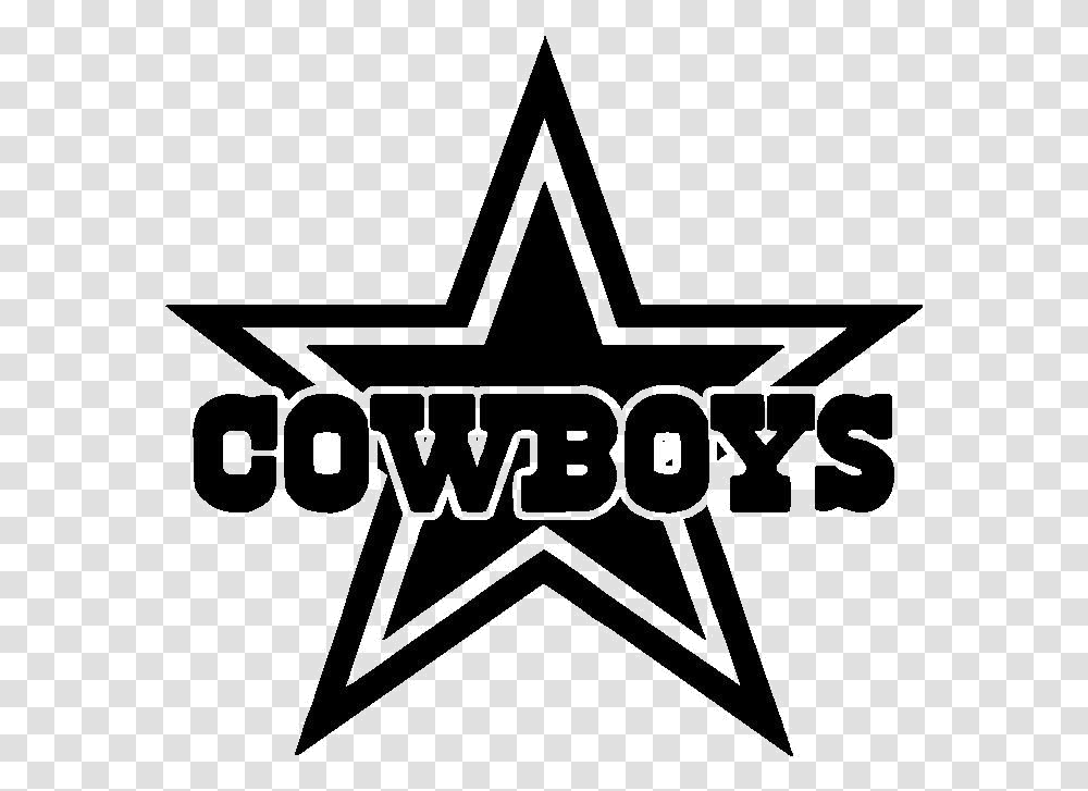Dallas Cowboys Black And White, Lighting, Triangle, Star Symbol Transparent Png