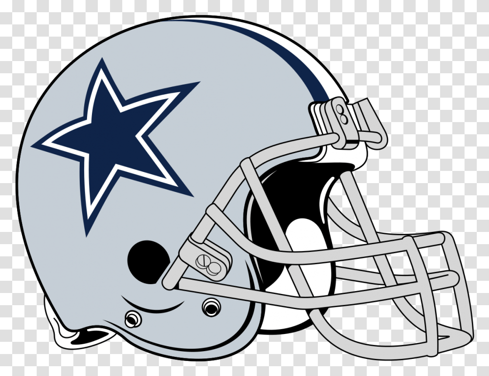 Dallas Cowboys Logo Dallas Cowboys Helmet Logo, Football Helmet, American Football, Team Sport Transparent Png