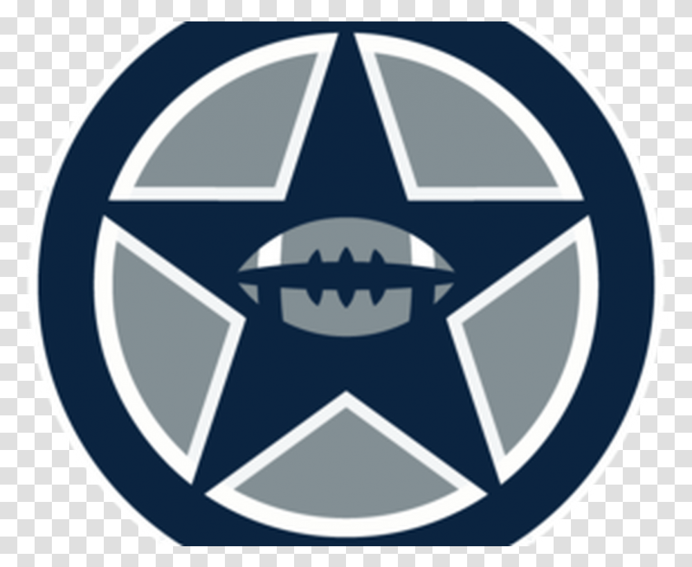 Dallas Cowboys Logo Vinyl Dallas Cowboys Mock Draft Dallas Cowboys Logo, Trademark, Star Symbol Transparent Png