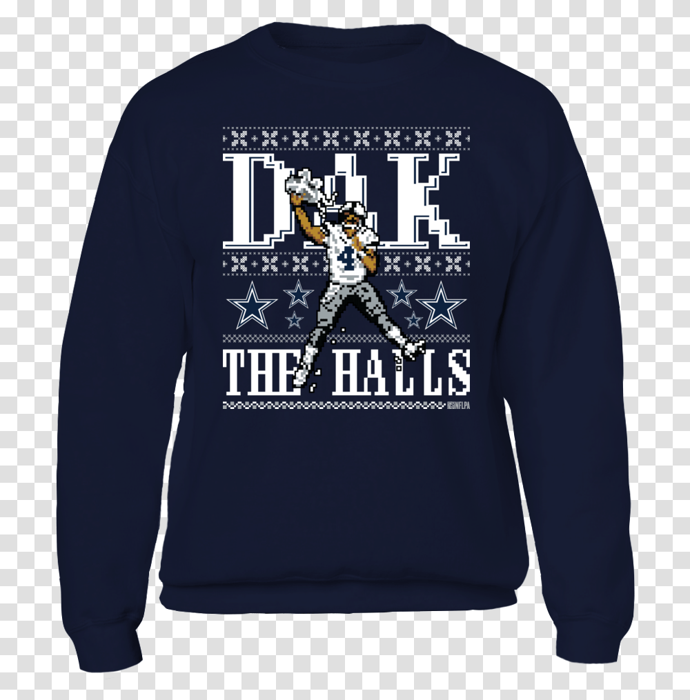 Dallas Cowboys Shirts Funny Christmas Sweater Designs, Sleeve, Clothing, Apparel, Long Sleeve Transparent Png