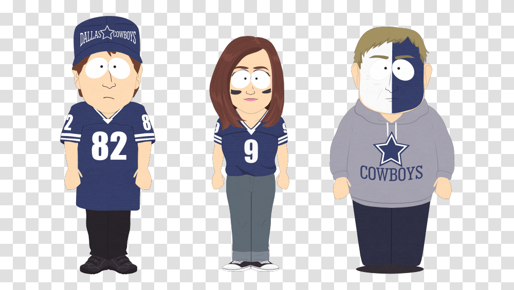 Dallas Cowboys South Park, Person, Face, People Transparent Png