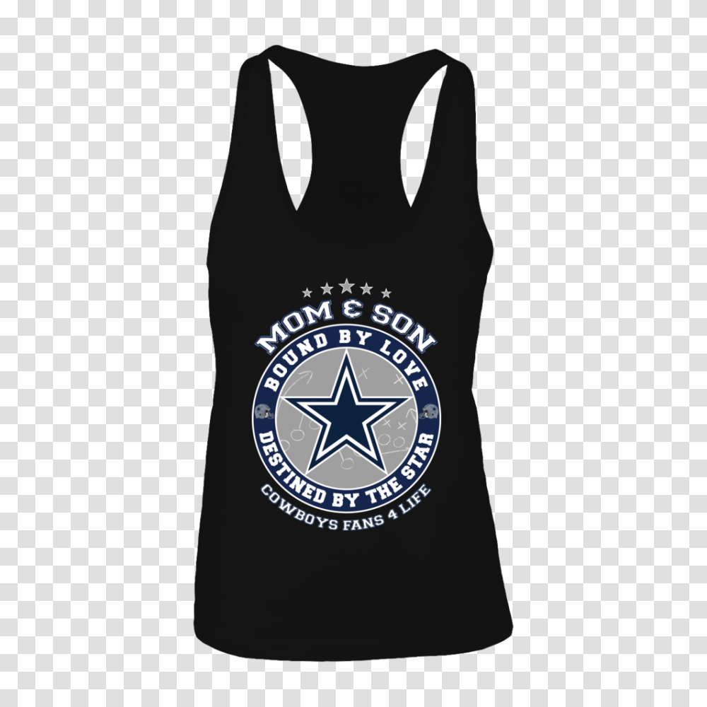 Dallas Cowboys Star Active Tank, Clothing, Apparel, Symbol, Bag Transparent Png