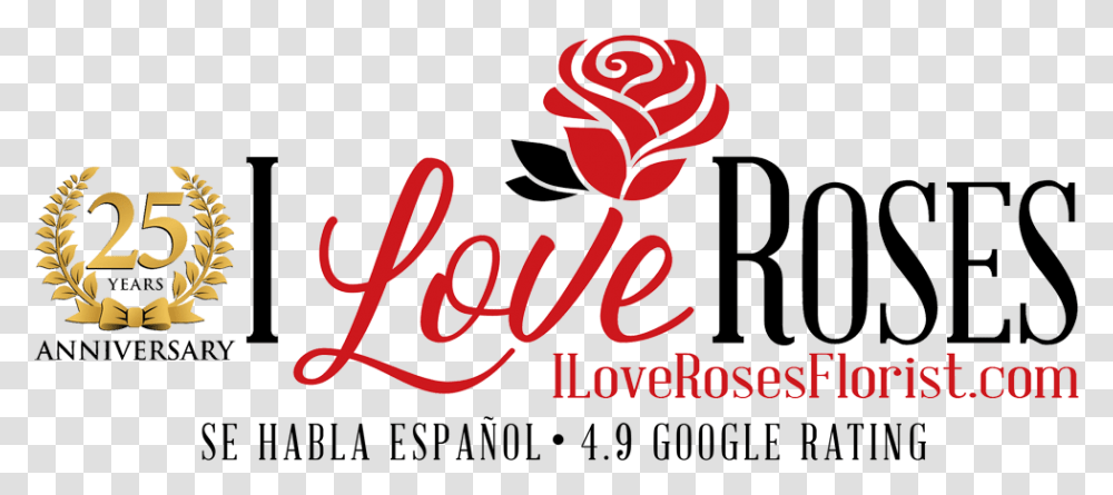 Dallas Florist Flower Delivery By I Love Roses Calligraphy, Text, Alphabet, Graphics, Art Transparent Png