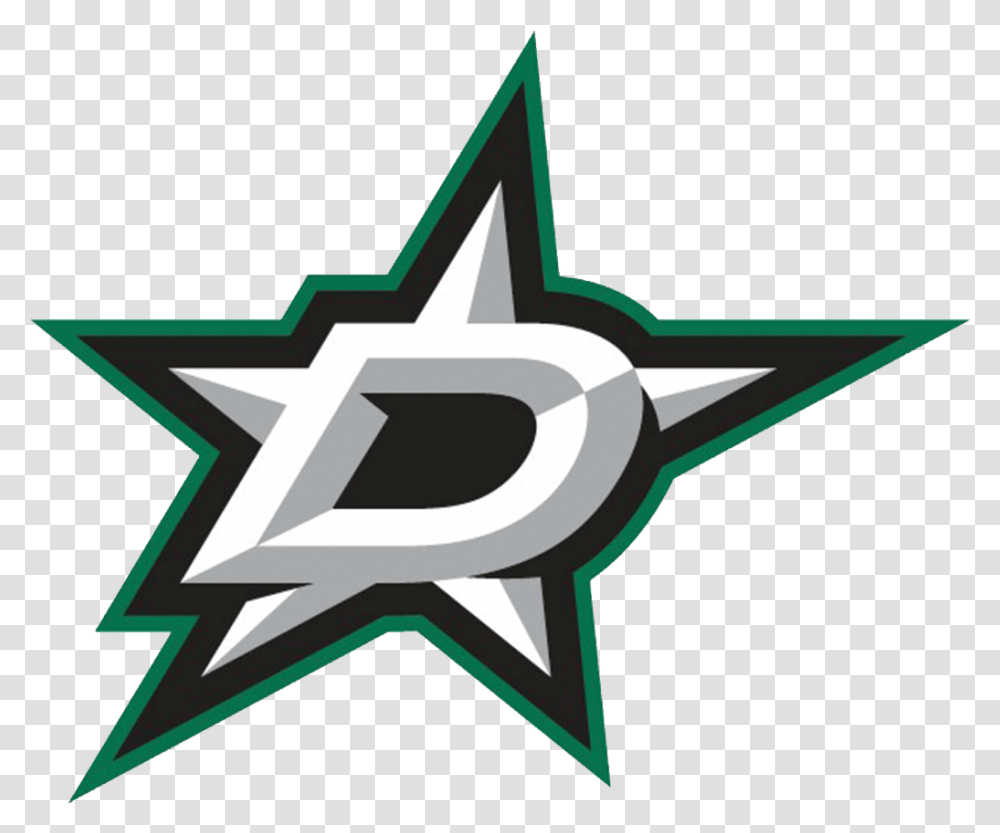 Dallas Stars Logo, Star Symbol, Cross Transparent Png