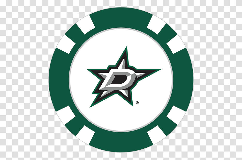 Dallas Stars Philadelphia Eagles Poker Chip, Star Symbol, Logo, Trademark Transparent Png