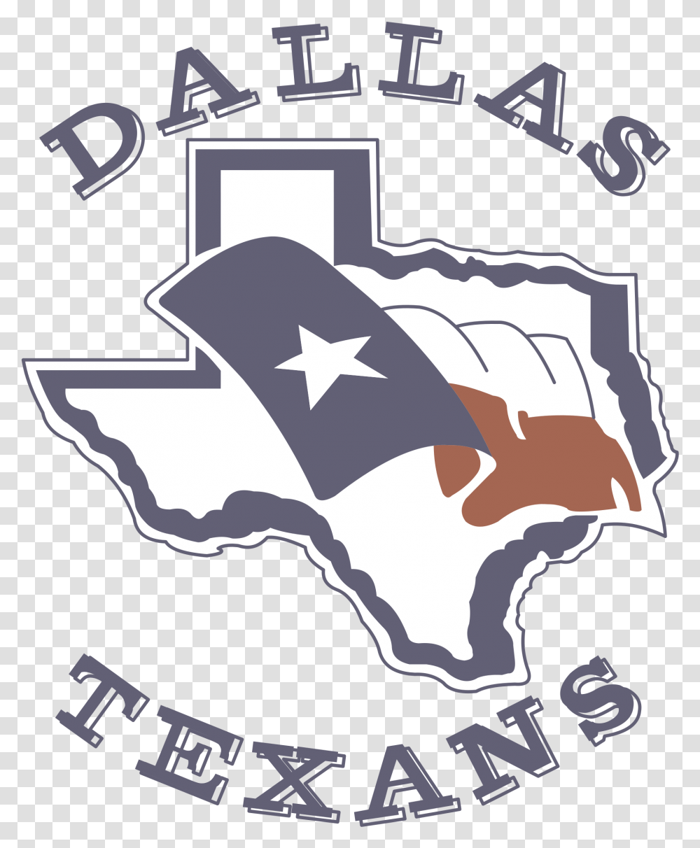Dallas Texans Logo Dallas Texans Arena Football, Symbol, Poster, Advertisement, Recycling Symbol Transparent Png