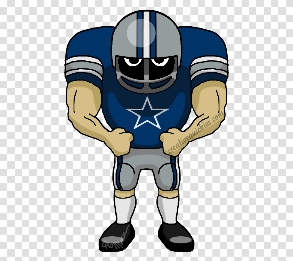 Dallas Texas Cowboys Cartoons Of Your Favorite Football Cartoon Eagles Football Player, Person, Hand, Helmet Transparent Png