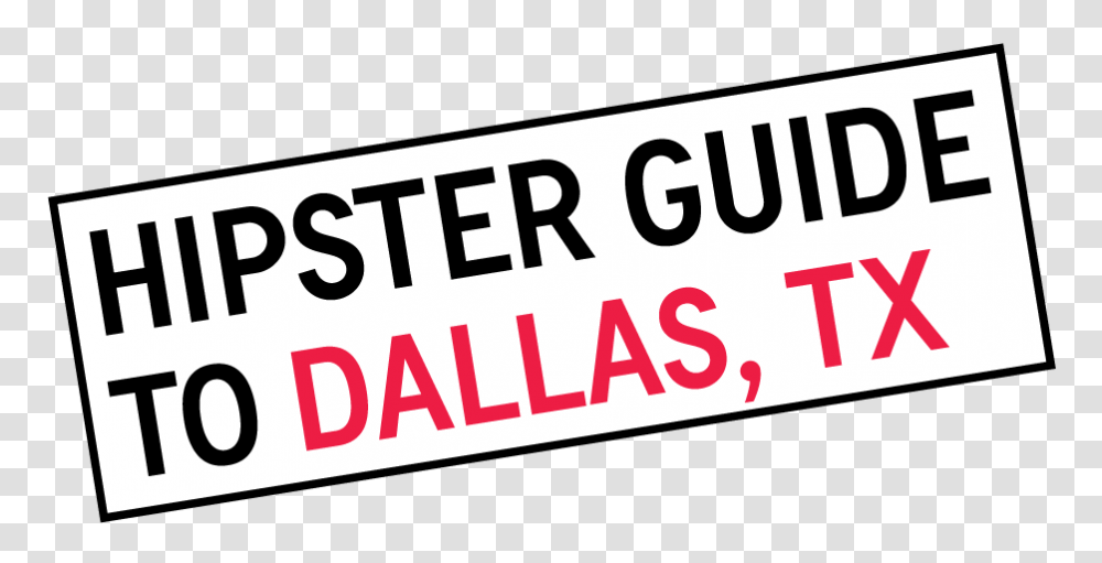 Dallas Travel Guide, Label, Alphabet Transparent Png