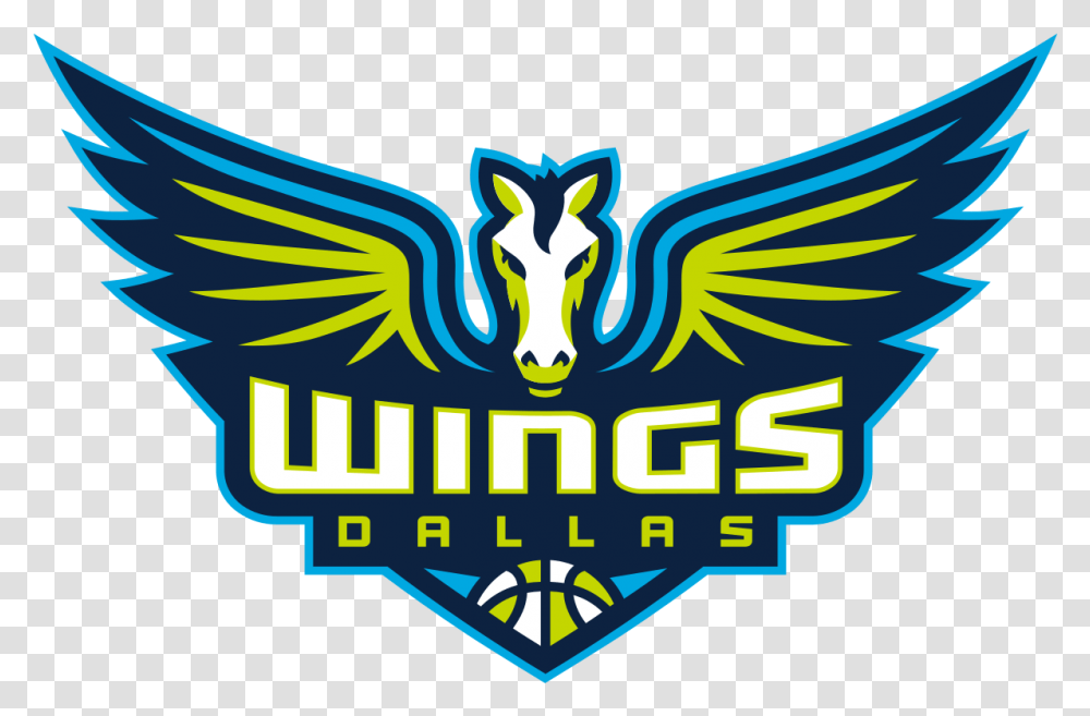 Dallas Wings Dallas Wings Logo, Symbol, Trademark, Emblem, Badge Transparent Png