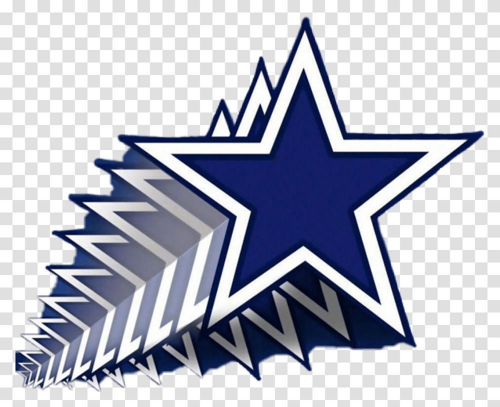 Dallascowboys Dallas Cowboys Sticker Draw A Cowboys Star, Symbol, Star Symbol, Cross Transparent Png