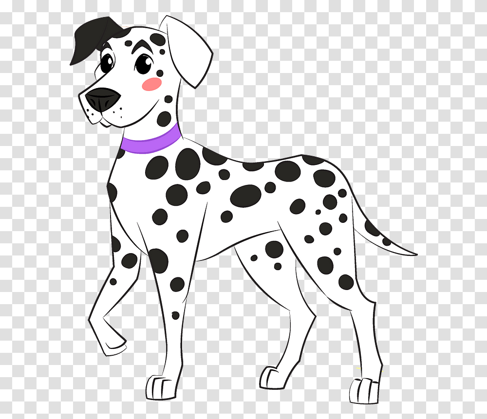 Dalmatian Clipart Dot, Dog, Pet, Canine, Animal Transparent Png