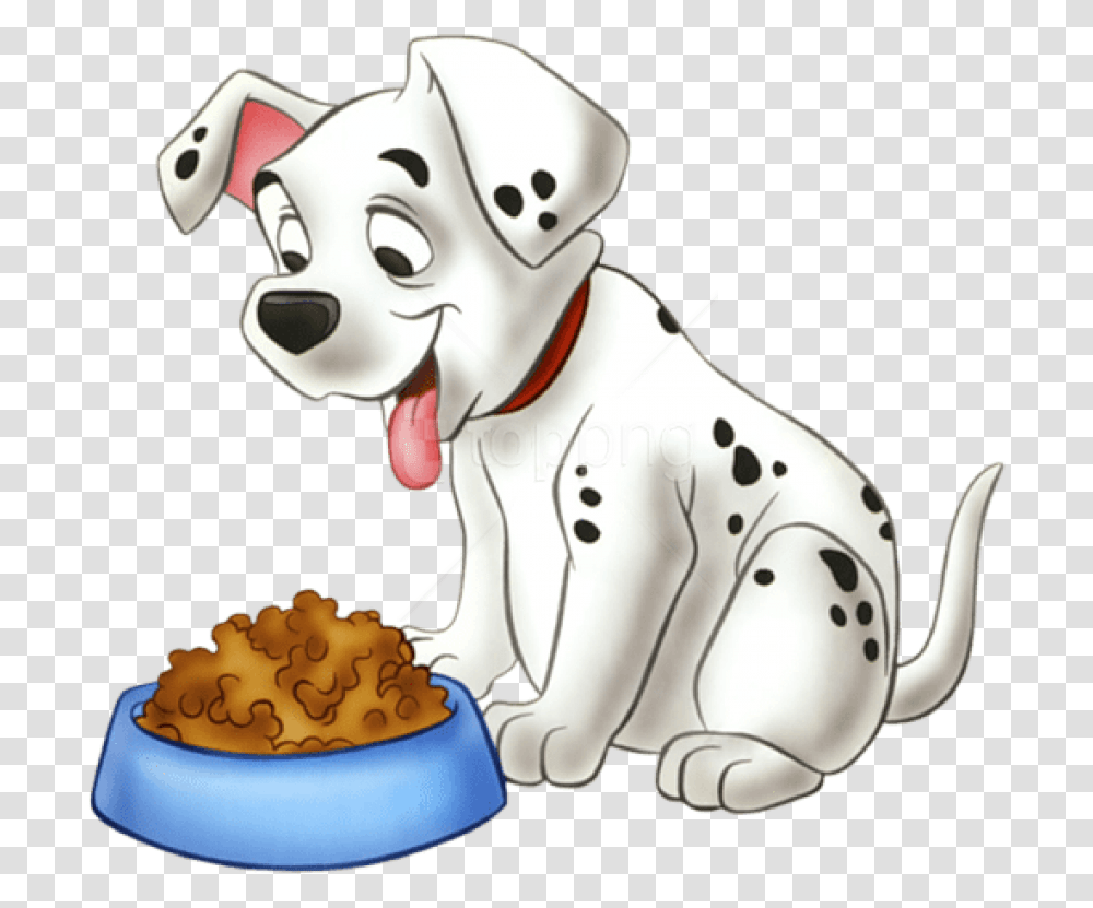 Dalmatian Dog Eating Clipart, Birthday Cake, Dessert, Food, Snowman Transparent Png