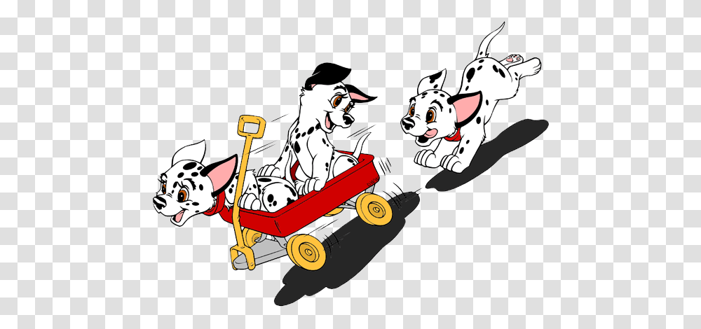 Dalmatians Puppies Clip Art Disney Clip Art Galore, Vehicle, Transportation, Performer, Dog Transparent Png