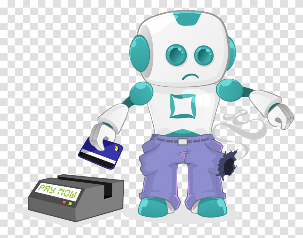 Damage Your Credit Score Robot, Toy Transparent Png