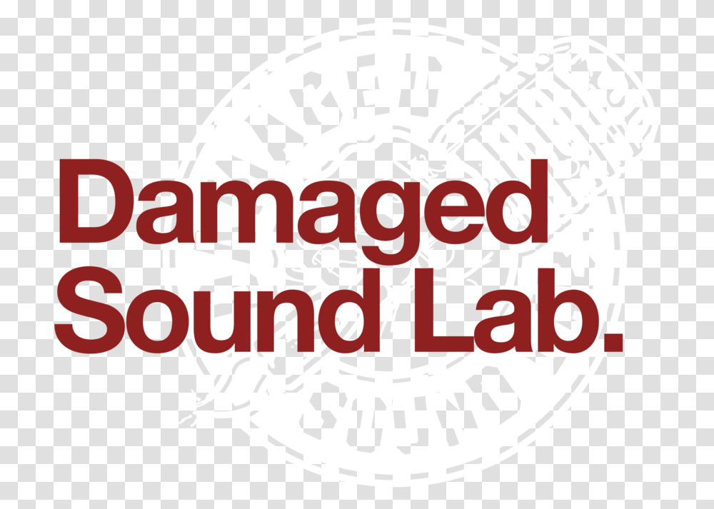 Damaged Sound Lab Carmine, Label, Logo Transparent Png