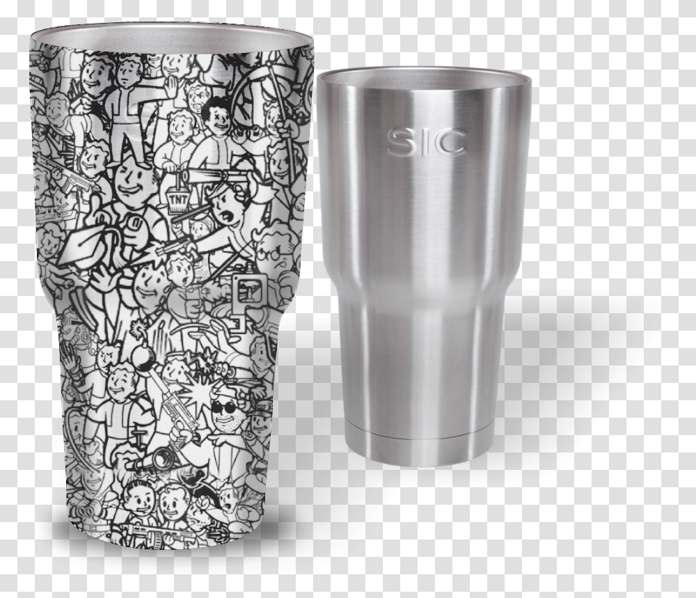 Damascus Steel Hydrographic Film, Shaker, Bottle, Glass, Cup Transparent Png