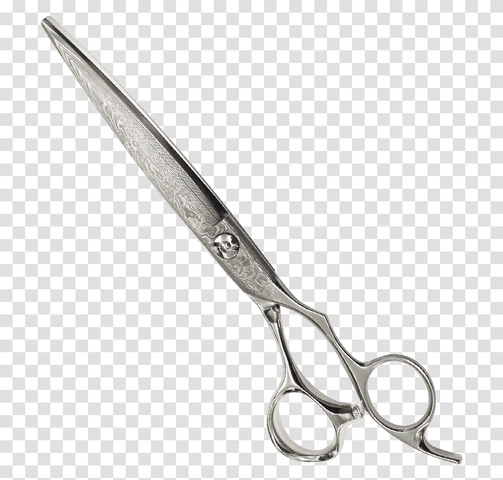 Damascus Sword 6 Damascus Steel Scissors, Blade, Weapon, Weaponry, Shears Transparent Png