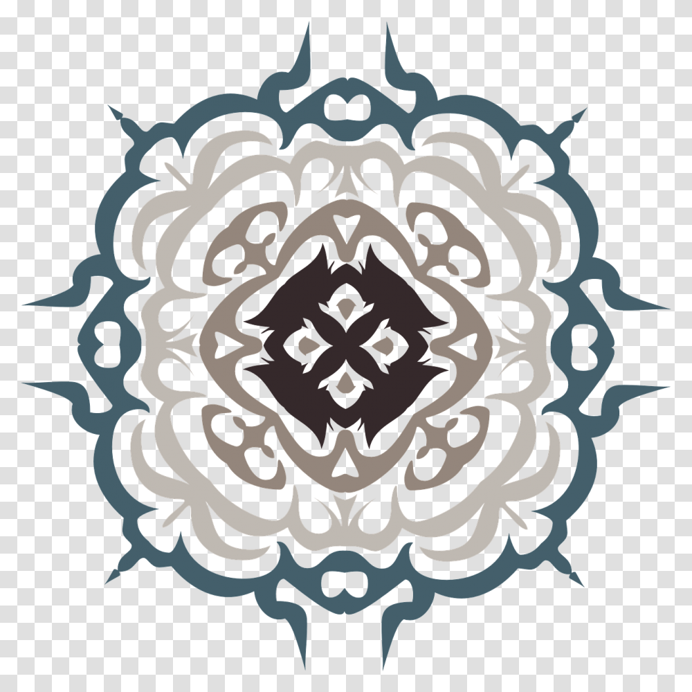 Damask Clipart Celtic Tribal, Ornament, Pattern, Rug Transparent Png