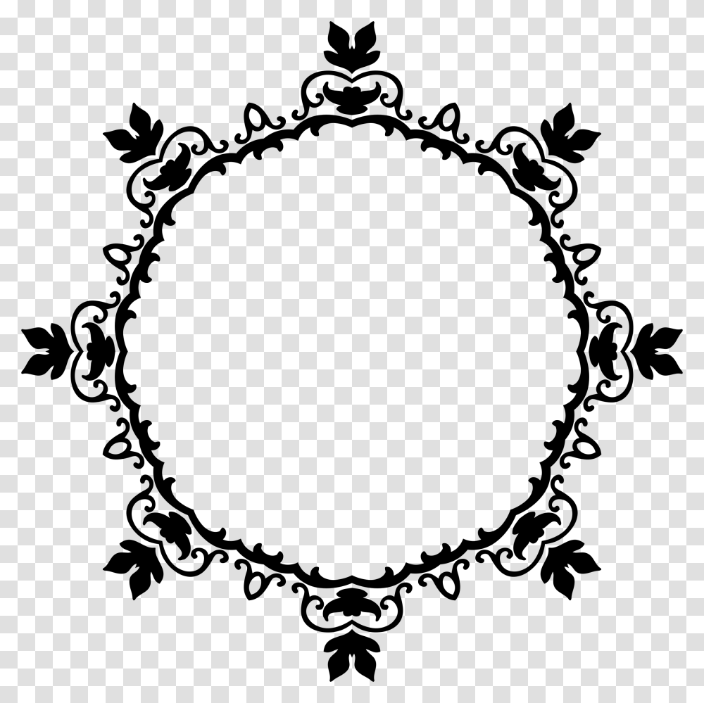 Damask Frame Icons, Gray, World Of Warcraft Transparent Png