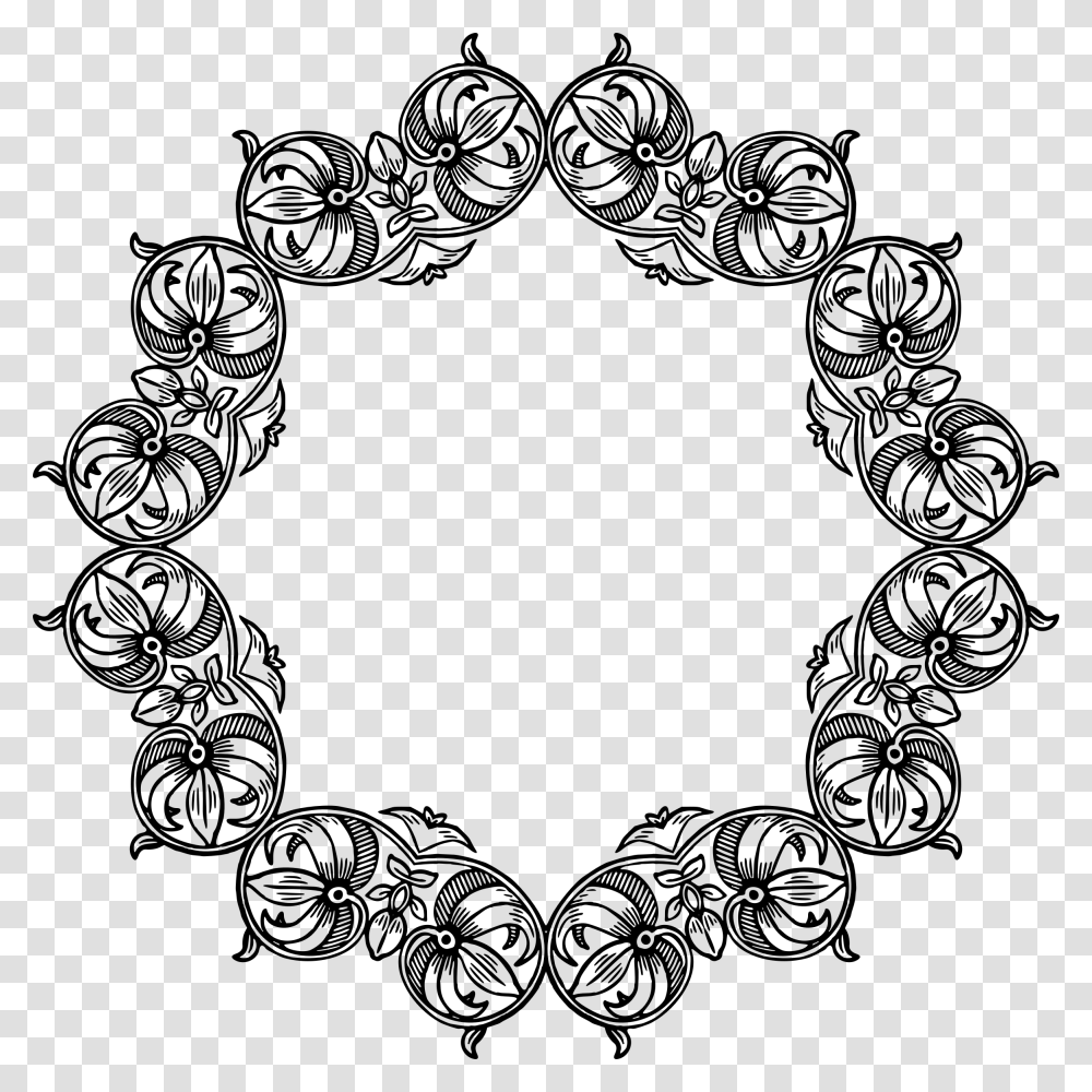 Damask Vintage Abstract Free Picture Atrial Fibrillation Risk Factors, Gray, World Of Warcraft Transparent Png