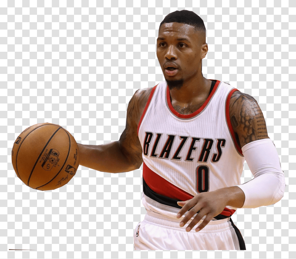 Damian Lillard, Person, Human, People, Team Sport Transparent Png