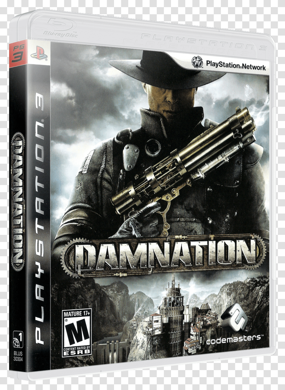 Damnation Xbox, Hat, Apparel, Gun Transparent Png