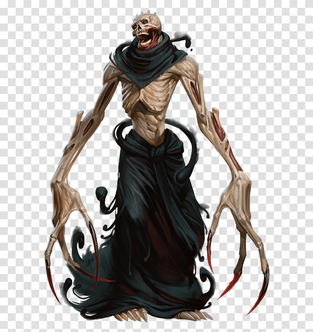 Dampd 5e Boneclaw, Skeleton, Person, Human, Painting Transparent Png