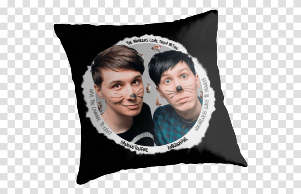 Dan And Phil Black Ops 3 Skull, Person, Face, Label Transparent Png