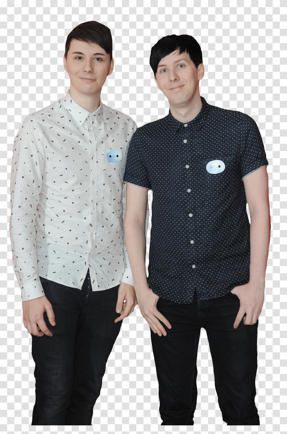 Dan And Phil Full Body, Apparel, Sleeve, Person Transparent Png