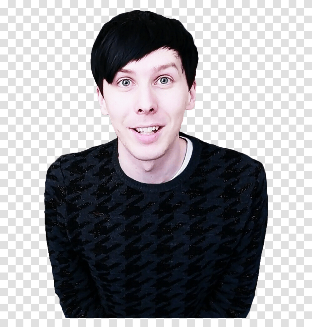 Dan And Phil Pngs Phil Lester, Face, Person, Sleeve Transparent Png