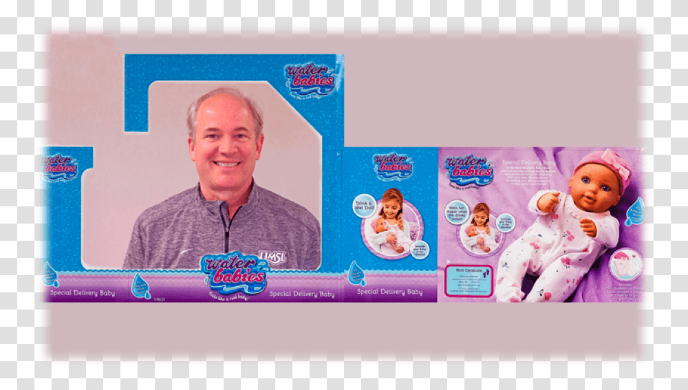 Dan Lauer Waterbabies Baby Toys, Person, Human, Head Transparent Png