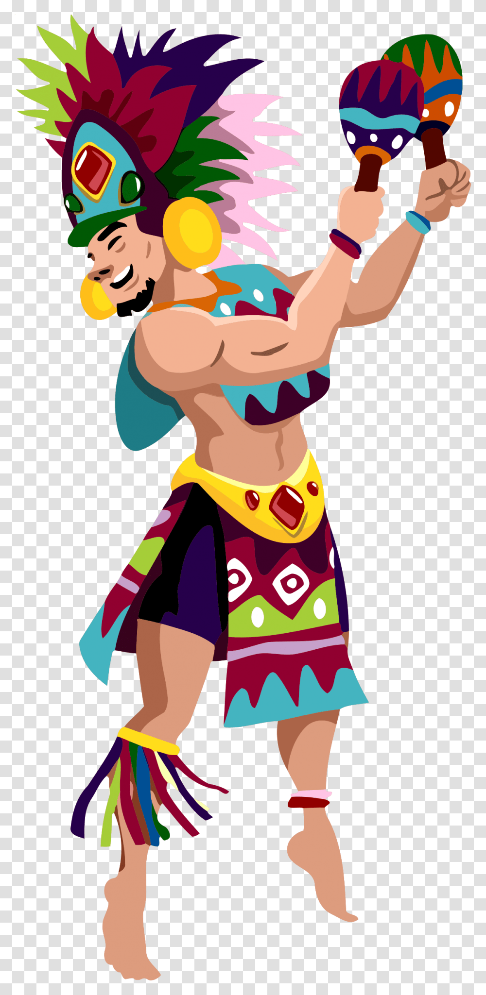 Dance Clipart Sinulog Dancer Clipart, Person, Performer, Leisure Activities, Costume Transparent Png