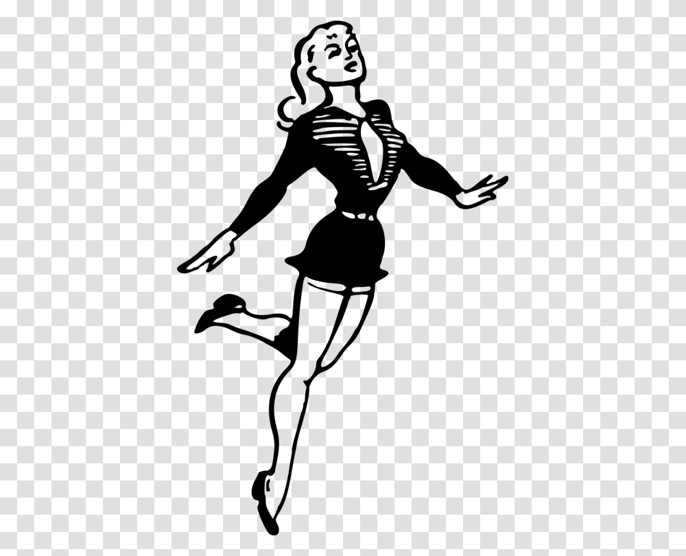 Dance Computer Icons Woman Drawing Female, Gray, World Of Warcraft Transparent Png