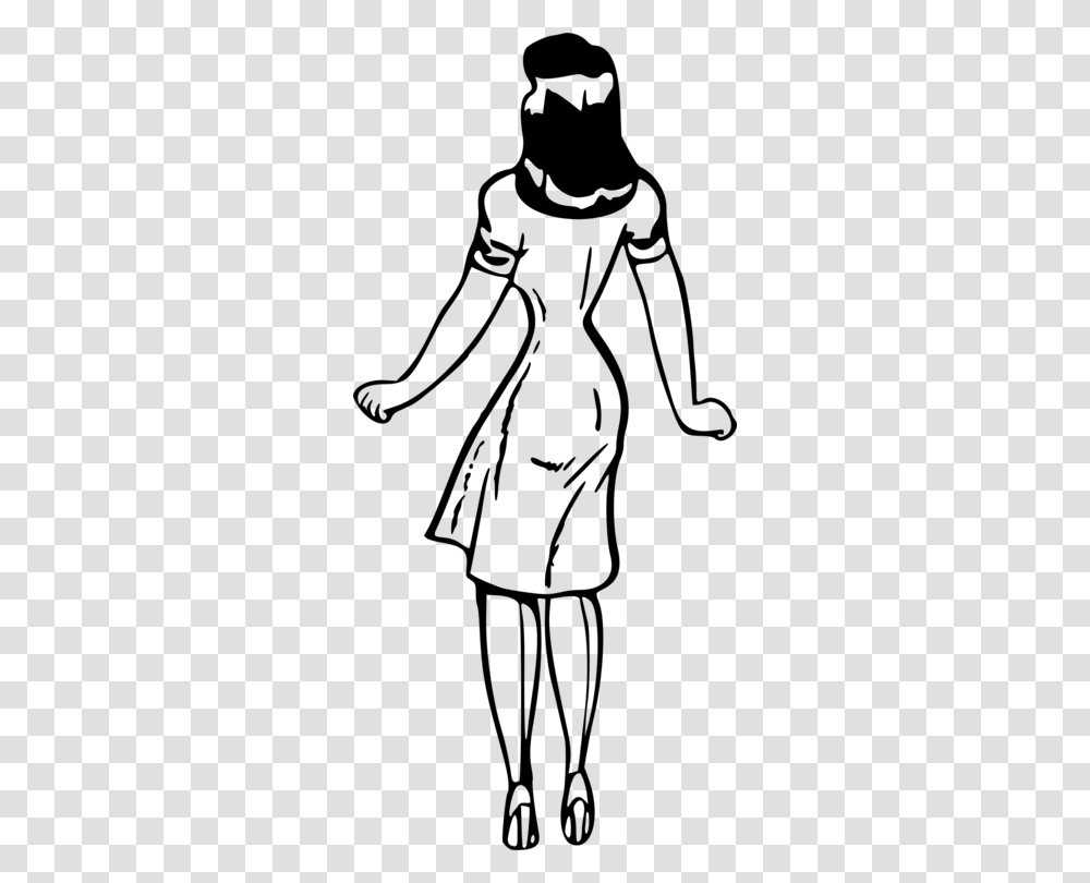 Dance Drawing Woman Silhouette Art, Gray, World Of Warcraft Transparent Png