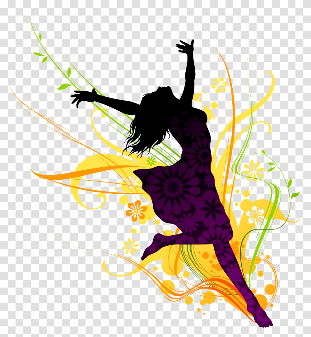 Dance Girl Clipart Physical Education Dance Design, Floral Design, Pattern, Bow Transparent Png