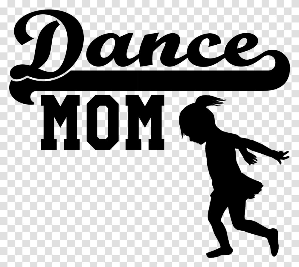 Dance Mom Clipart Dancer Silhouette, Person, People, Sport, Team Sport Transparent Png