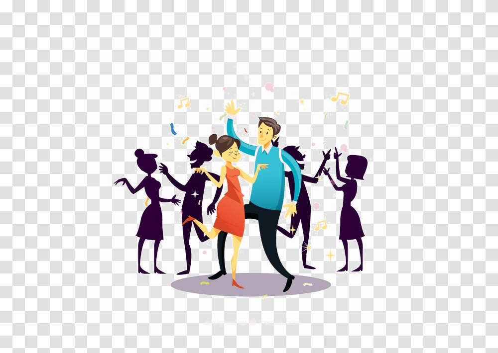Dance Party Image, Person, Human, People, Family Transparent Png