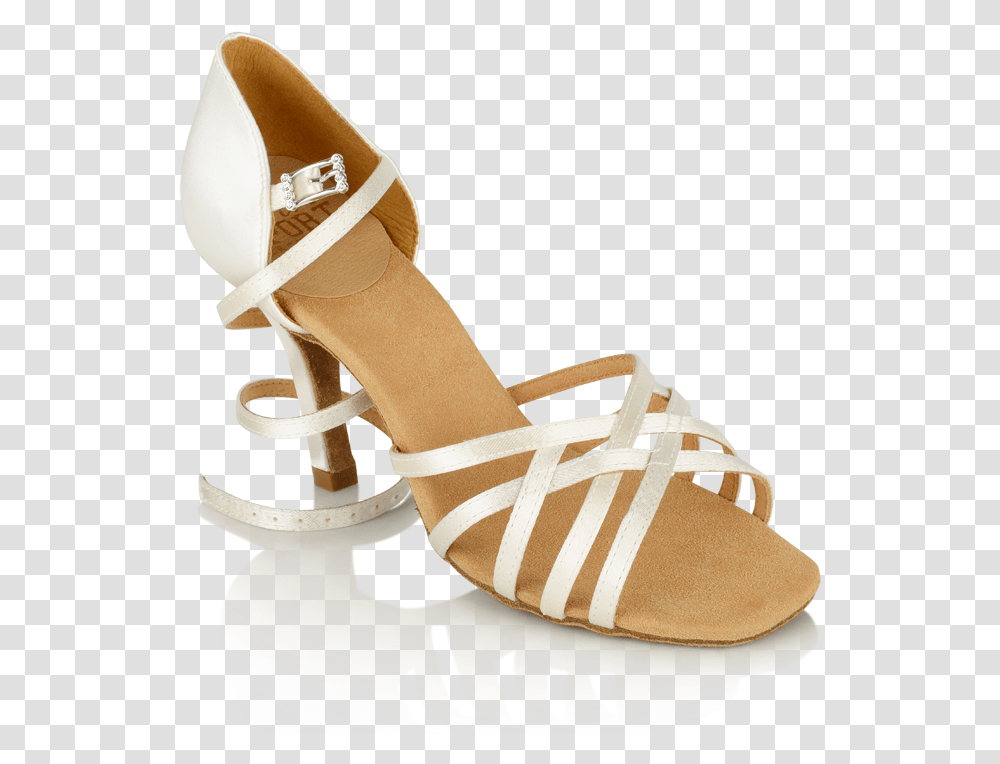 Dance Shoes In White, Apparel, Footwear, Sandal Transparent Png