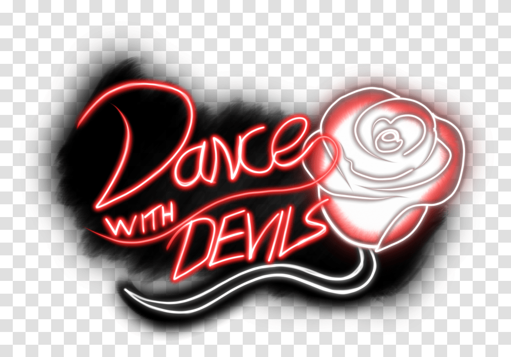 Dance With Devils Logo Dance With Devils Logo, Light, Neon, Dynamite, Bomb Transparent Png