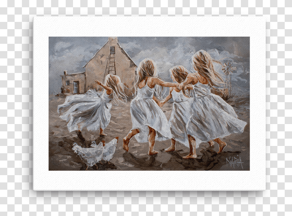 Dance With Joy Painting, Person, Chicken, Fowl Transparent Png