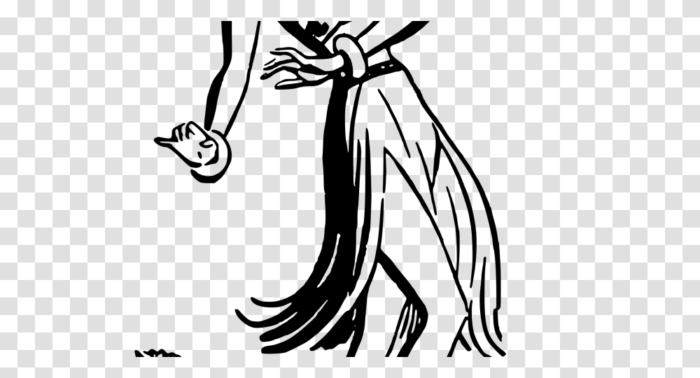 Dancer Clipart Black And White, Gray, World Of Warcraft Transparent Png